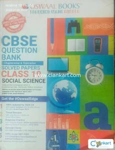 Oswaal social science for class 10