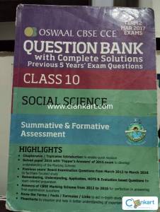 Oswaal social science question bank