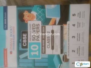 Oswaal solved 10 years pyq class 12th PCM (2025 edition)