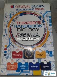 Oswaal toppers handbook Biology for NEET