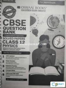 Oswaal xerox question bank for 12th physics