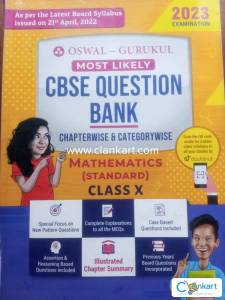 Oswal-Gurukal CBSE Mathematics chapterwise questions for Class 10