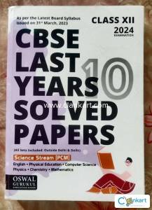 CBSE Oswal 10 year Solved Papers (PCM)