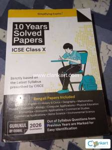 Oswal 10 years solved paper ICSE class 10