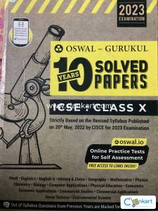 Oswal 10yrs solved paper ICSE X
