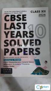 Oswal 12 CBSE last 10 year solved paper