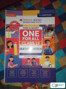 Oswal Book CBSE & NCERT One for all Class 12 Mathematics