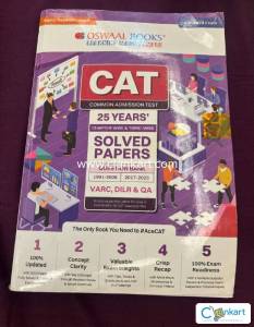 Oswal Books- CAT 25 Years Solved Papers