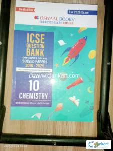 Oswal Books ICSE Question Bank Chemistry class 10th 2016-2025