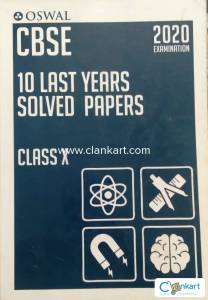Oswal CBSE 10 Last years solved papers Class X