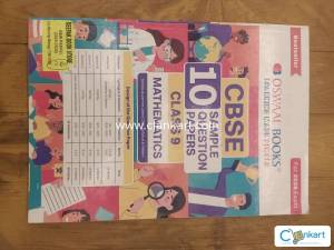 Oswal CBSE Maths 10 Sample Paper Paper for Class 9