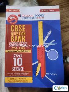 Oswal CBSE class 10 Science question bank 2025 edition