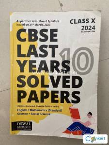 Oswal CBSE last 10 previous year solved papers for class 10th