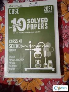 Oswal CBSE last 10 years solved papers