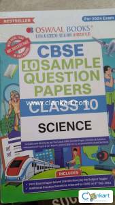 Oswal Cbse sample paper class 10 for Science