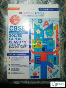 Oswal Chapterwise solved paper Englishcore class 12