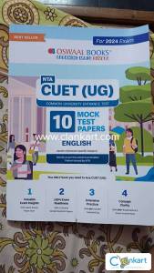 Oswal Cuet entrance exam book english