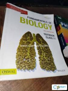 Oswal Fundamental of biology textbook class 11