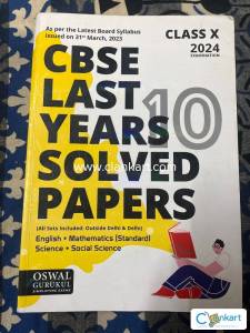 Oswal Gurukul CBSE last years solved papers