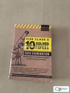 Oswal Gurukul ICSE Class 10 Solved 10 years Questions Paper