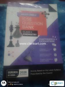 Oswal Gurukul class 10 ICSE Chemistry Question Bank