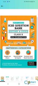Oswal Gurukul icse question bank for history and civics class 10 with