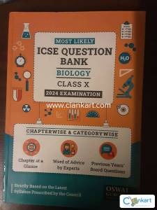 Oswal ICSE Biology question bank class 10