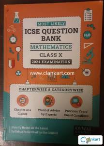 Oswal ICSE Maths question bank for class 10