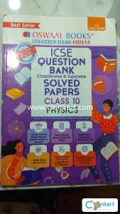 Oswal ICSE Question Bank and Solved question paper