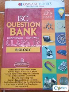 Oswal ISC Question Bank chapter wise topic wise for Class 12
