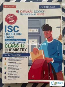 Oswal ISC question bank for Chemistry class 12th 8th edition (2023-24)