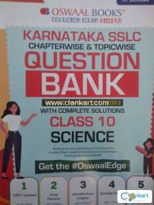 Oswal Karnataka sslc questions Bank chapter wise and topicwise science