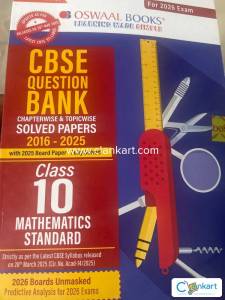 Oswal Question Bank Standard Math 10ths class 2026