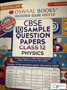 Oswal Sample Paper class 12