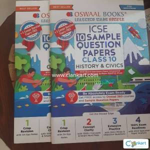 Oswal Sample Practice Papers - Class 10 ICSE