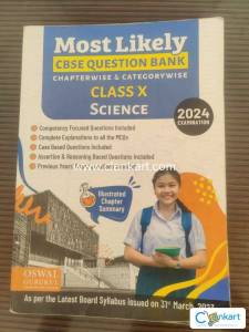 Oswal Science question bank for class 10