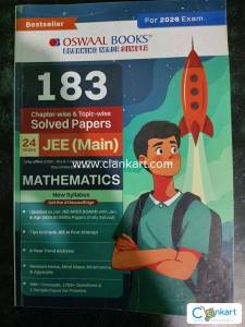 Oswal book for jee mains Mathematics
