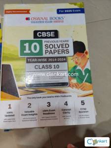Oswal books 10 solved paper