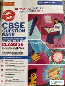 Oswal books CBSE Question Bank Solved papers Class 10 Social science