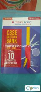 Oswal books CBSE question Bank class 10th computer application