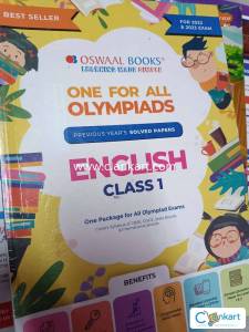 Oswal books olympiad class 1 english