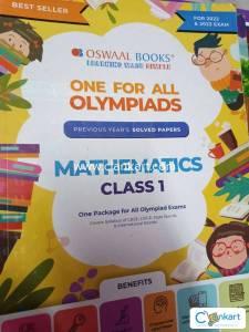 Oswal books olympiad mathematics class 1