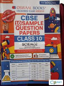 Oswal cbse science 10 sample question papers