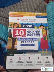 Oswal cbse solved papers