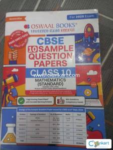 Oswal class 10th maths (standard) sample paper