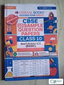 Oswal class 10th sample papers maths (basic)