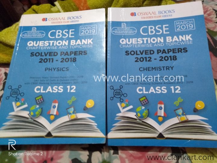Oswal class 12 questions bank of physics and chemistry