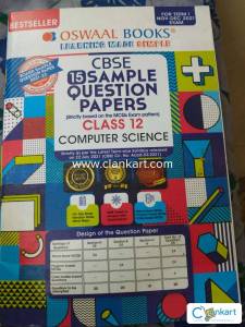 Oswal class 12 sample paper computer science