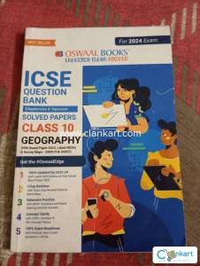 Oswal icse question bank geography class 10