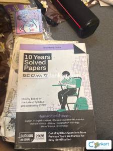 Oswal isc 10 years solved papers class 12